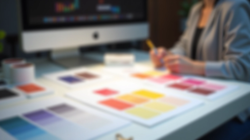 Palette colore e transizioni cromatiche in animazione logo